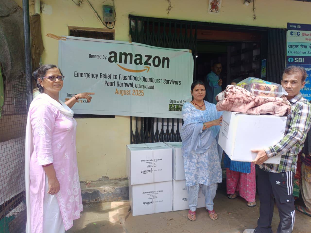Relief Distribution in Pauri Garhwal 2
